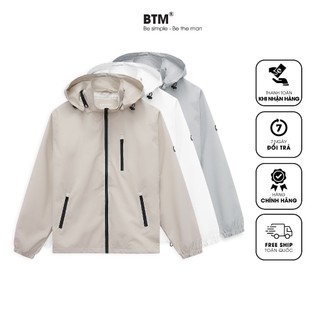Áo khoác gió nam btm studios chống nước, cản gió - mã 12.523