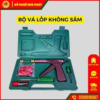 Súng vá lốp không săm Kako, Bộ vá lốp không săm ô tô, xe máy, Súng vá nấm