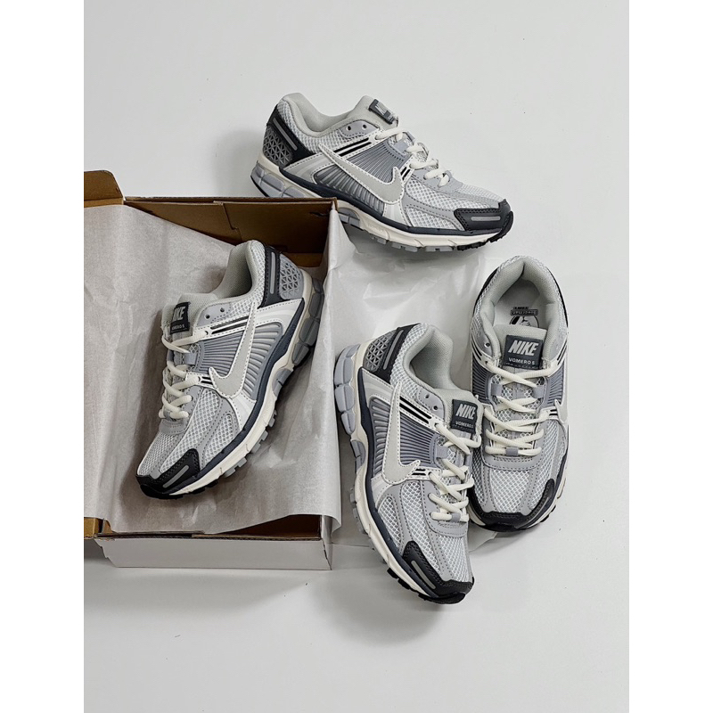 Giày Thể Thao Njke Vomero 5 Grey, giầy sneaker nam nữ siêu nhẹ phù hợp chạy bộ tập gym dáng sport