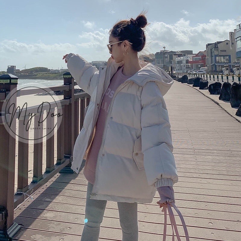 Áo Khoác Phao Béo 5 MÀU  HÀNG SIÊU SALE Áo khoác đại hàn cho nữ dáng rộng chất đẹp