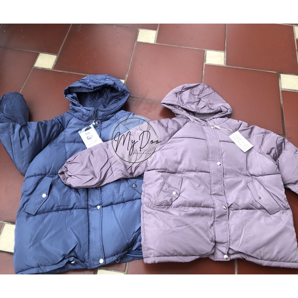 Áo Khoác Phao Béo 5 MÀU  HÀNG SIÊU SALE Áo khoác đại hàn cho nữ dáng rộng chất đẹp