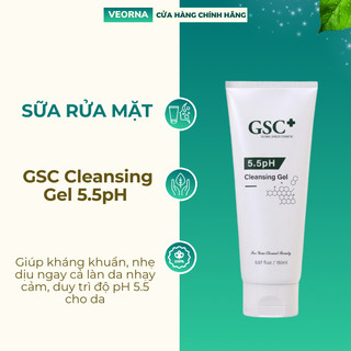 Sữa Rửa Mặt GSC Cleansing Gel 5.5pH 150ml