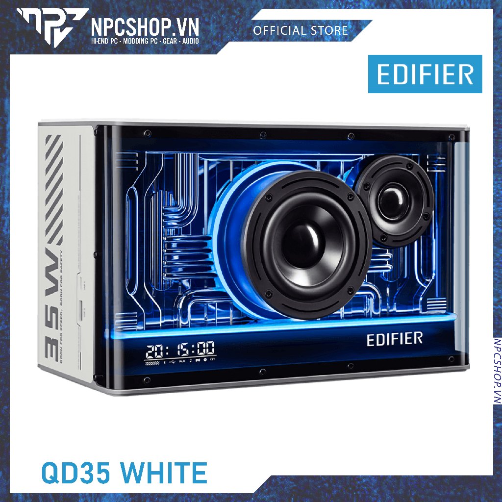 LOA ĐỂ BÀN EDIFIER QD35 WHITE