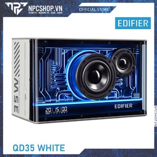 Loa để bàn edifier qd35 white
