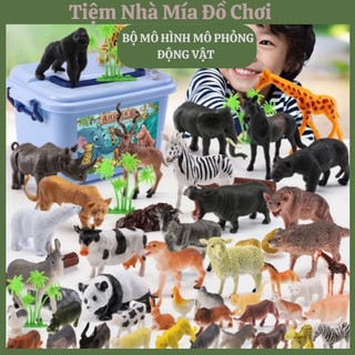  Thùng Đồ Chơi Con Vật, Mô Hình Động Vật 58 Chi Tiết Cho Bé Khám Phá Thế Giới