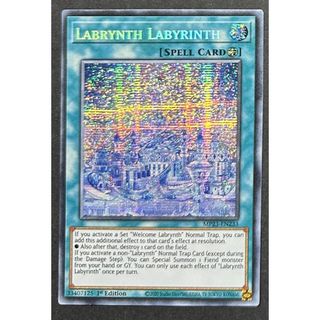 Lá bài thẻ bài Yugioh labrynth labyrinth - prismatic secret Rare - Tặng bọc bài nhựa bảo quản