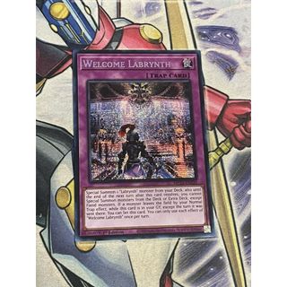 [ dưa hấu yugioh ] Lá bài thẻ welcome labrynth - prismatic secret Rare - Tặng bọc bài nhựa bảo quản