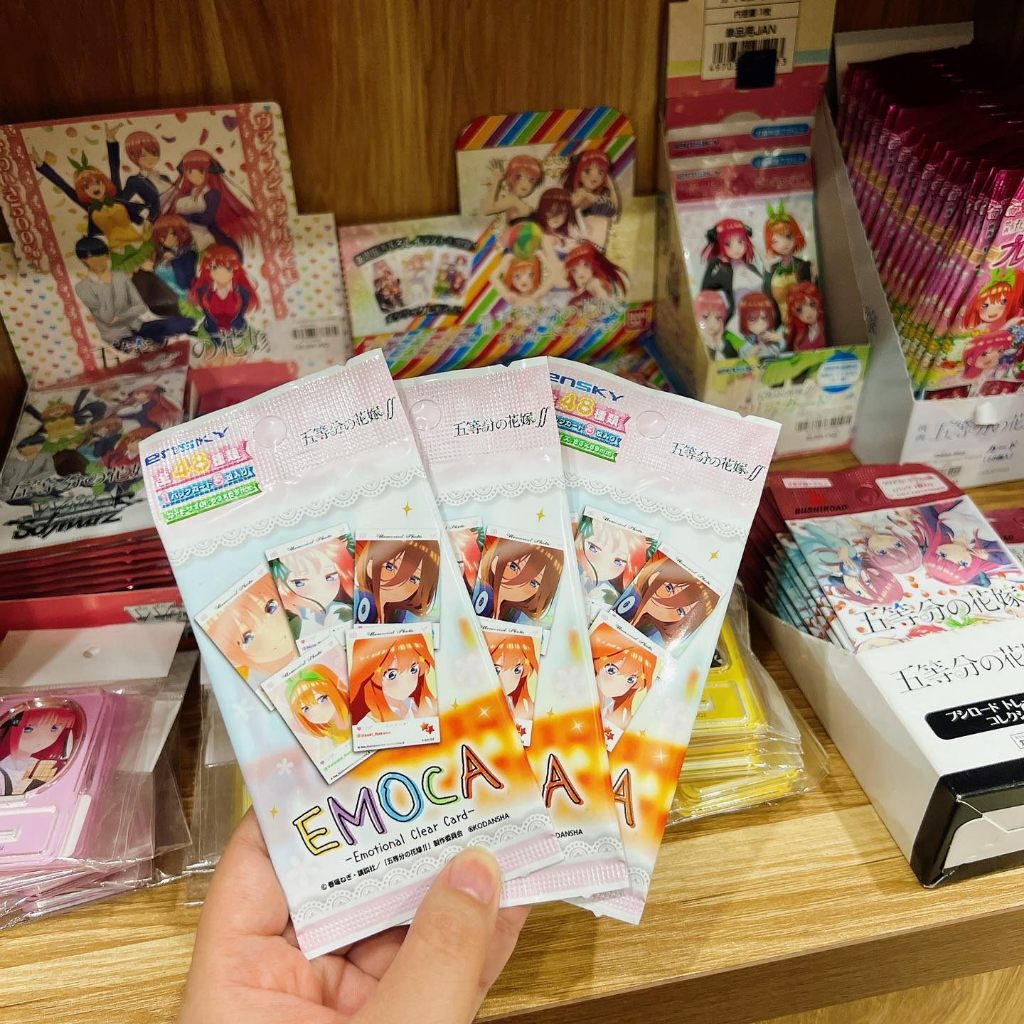 Ảnh thẻ nhân phẩm Nhà có 5 nàng dâu Gotobun no hanayome - Emoca clear card