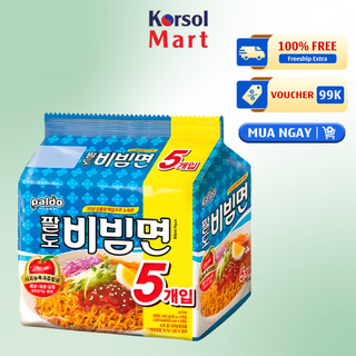 Lốc mỳ trộn paldo hàn quốc gói 130g