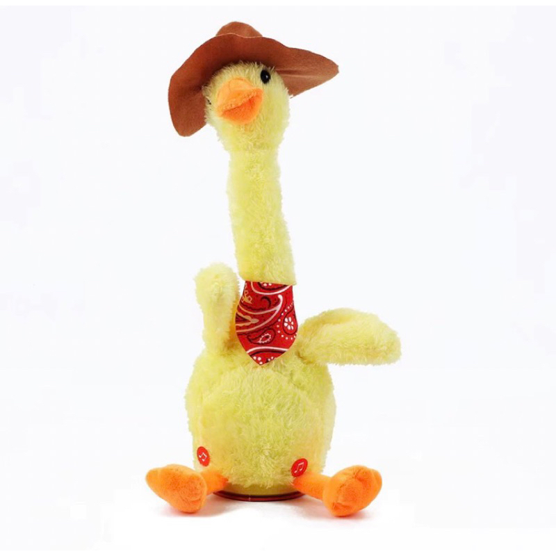 Đồ chơi vịt nhồi bông biết nhảy múa, hát và nhại giọng nói cho bé