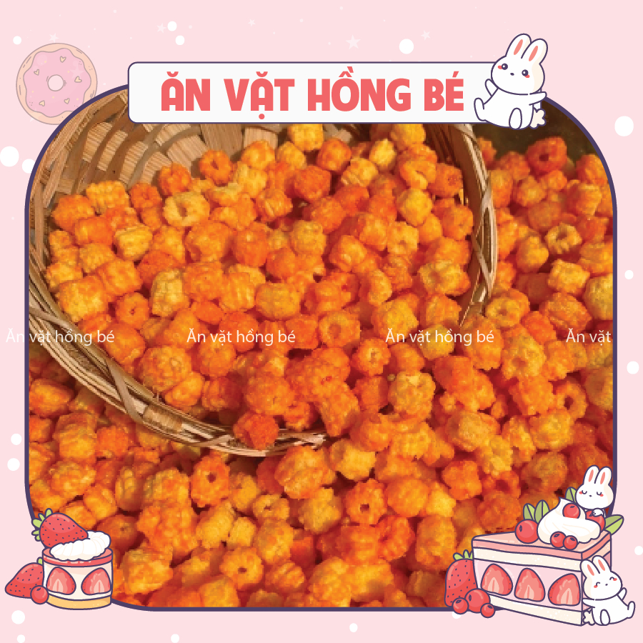 Nui sen sấy bơ cay loại ngon đặt biệt - Túi 500g