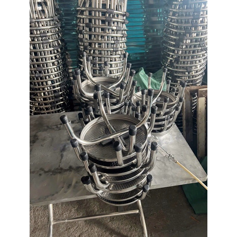 Ghế nhặt rau. ghế đôn cua. đẩu nùn. 100% inox