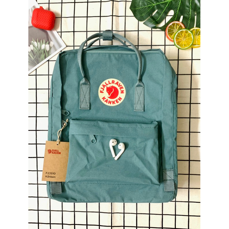 Balo Kanken Classic Frostgreen - Size laptop 14 inch- New Arrival