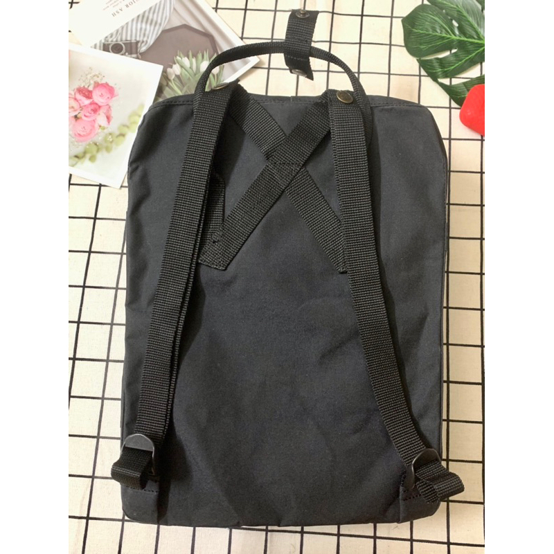 Balo Kanken Classic Full Black - Size laptop 14 inch - New Arrival 2023