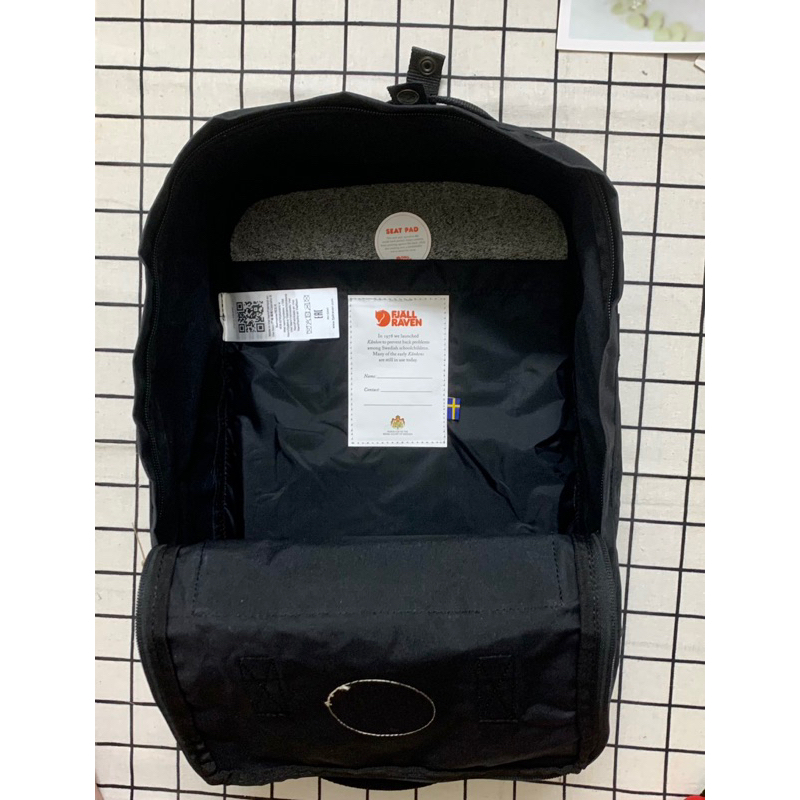 Balo Kanken Classic Full Black - Size laptop 14 inch - New Arrival 2023