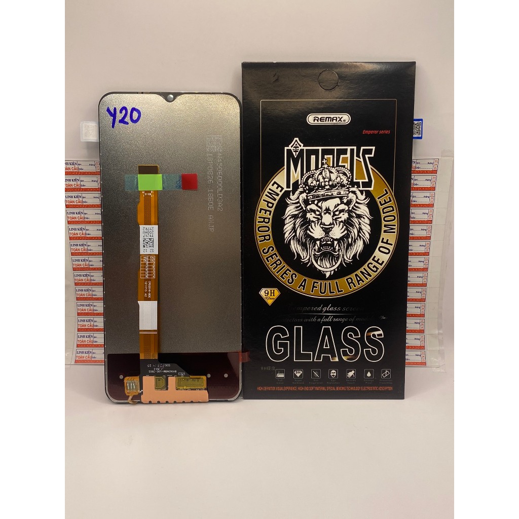Màn VIVO Y20 / Y20S / Y3S / Y12S / Y15S / Y15A / Y20i / Y01 / Y30 5g New Full bộ tặng kèm keo+cường lực+tua vít+que CS