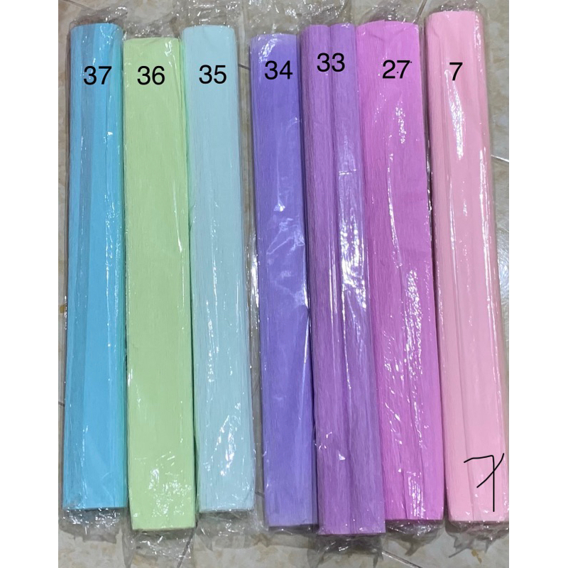 GIẤY NHÚN TRUNG QUỐC - cuộn 50cm x 2.5m