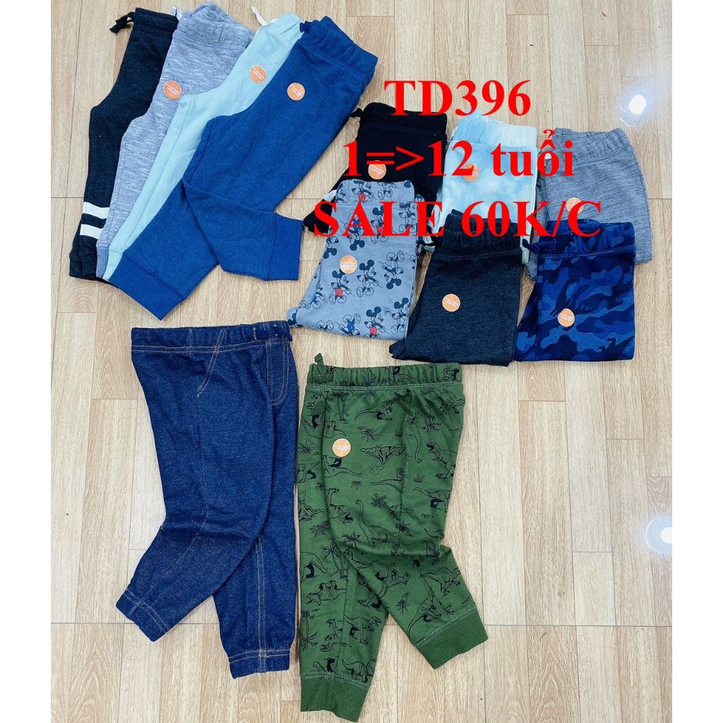 SALE 60K * Mã TD396: Quần jogger, chất da cá.