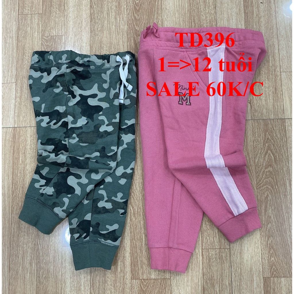 SALE 60K * Mã TD396: Quần jogger, chất da cá.