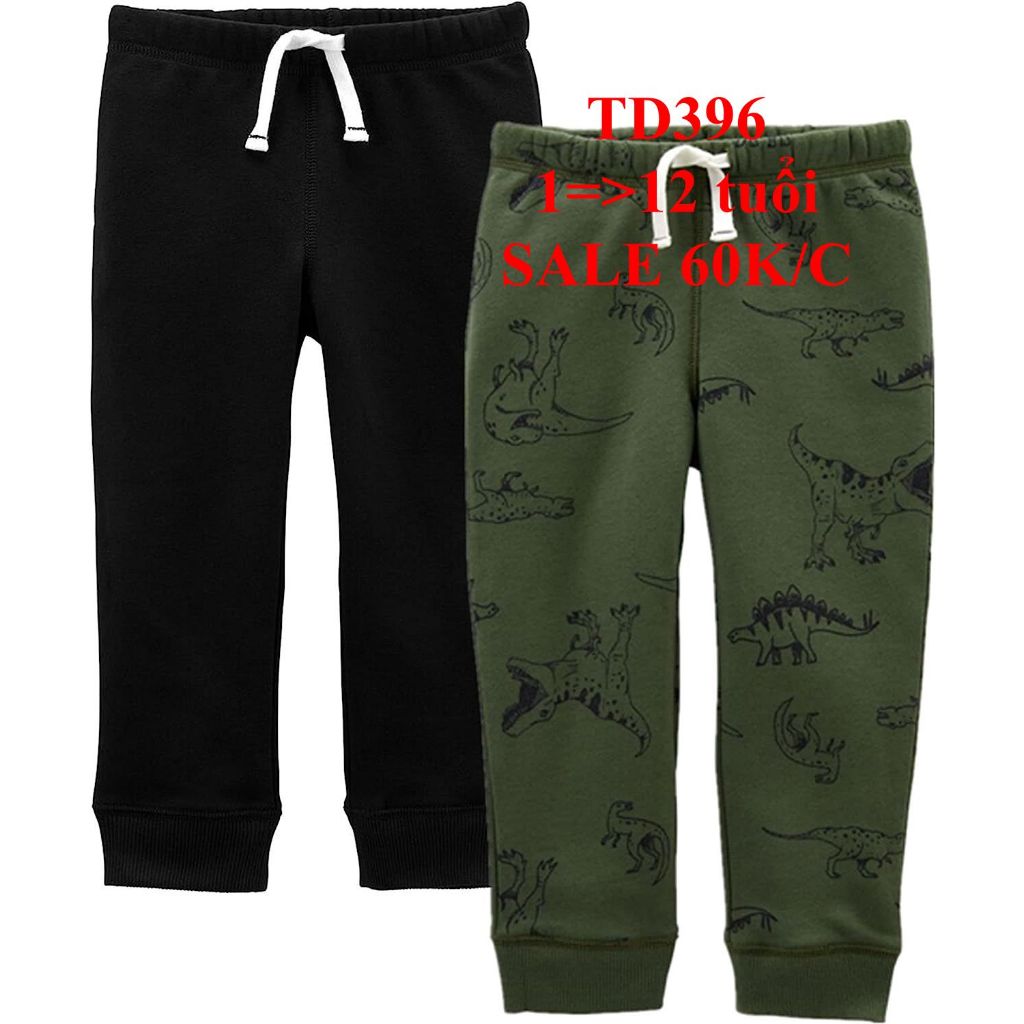 SALE 60K * Mã TD396: Quần jogger, chất da cá.