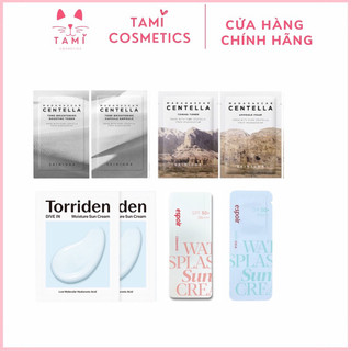 Kem dưỡng toner sữa rửa mặt skin1004, espoir, torriden