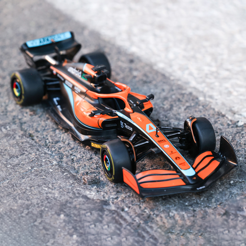 Mô hình siêu xe F1 McLaren MCL36 2022 tỷ lệ 1:24 , xe đua ô tô cao cấp làm bằng kim loại có đèn Led và âm thanh động cơ