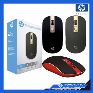 Chuột Không Dây HP S4000 Không Tiếng Ồn - Có Công Tắc On/Off Độ Nhạy Cao 1600DPI 2.4Ghz | Bảo Hành 12 Tháng