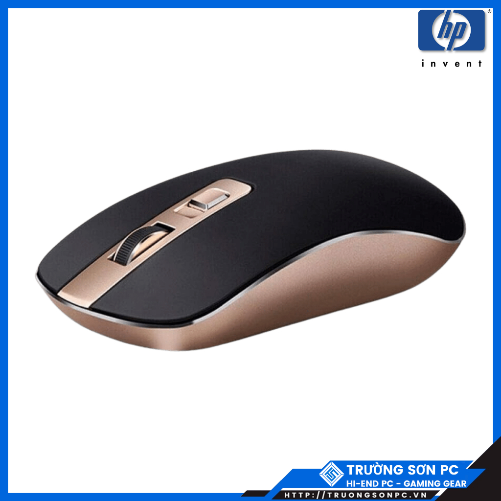 Chuột Không Dây HP S4000 Không Tiếng Ồn - Có Công Tắc On/Off Độ Nhạy Cao 1600DPI 2.4Ghz | Bảo Hành 12 Tháng