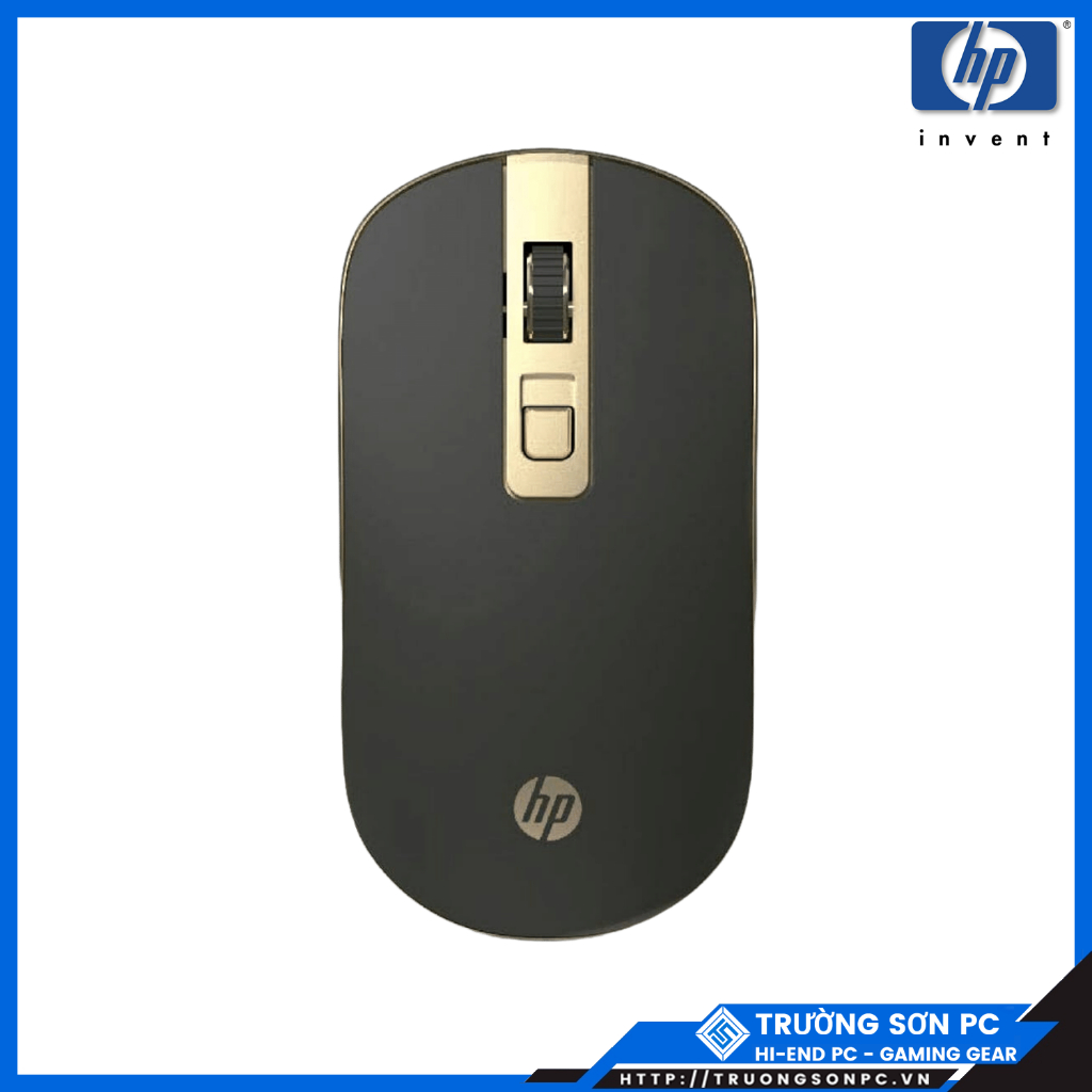Chuột Không Dây HP S4000 Không Tiếng Ồn - Có Công Tắc On/Off Độ Nhạy Cao 1600DPI 2.4Ghz | Bảo Hành 12 Tháng