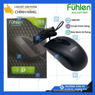 Chuột Máy Tính FUHLEN LM102 | Chính Hãng Bảo Hành 24 Tháng