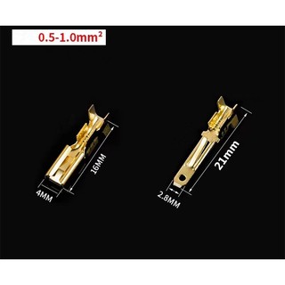 Đầu cos 2.8mm cos đực, cos cái