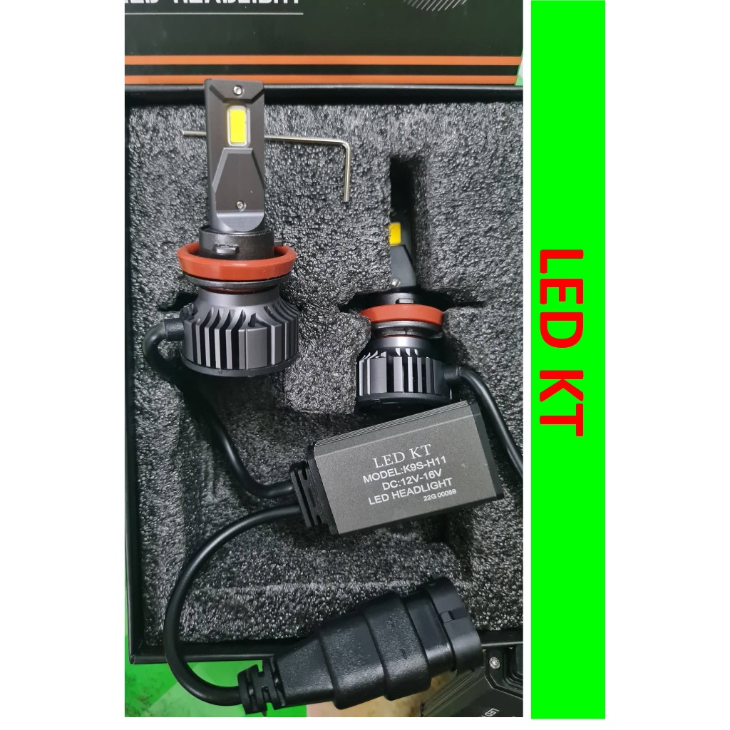 Led gầm vàng phá sương K9S chip CSP cao cấp chân H11 H9 H8 và 880 881 H27 cho đèn gầm xe ô tô  đèn l