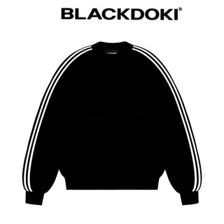 BLACKDOKI Áo sweater basic trơn premium dày dặn full box cotton nỉ bông dày dặn