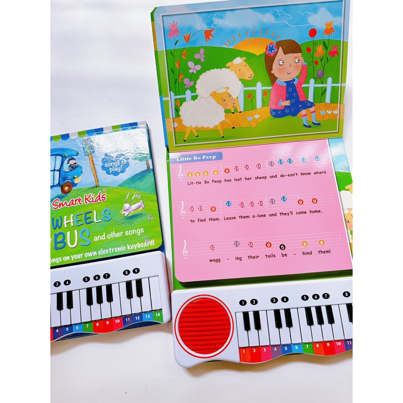 Sách âm thanh cho bé Piano sound book nhập khẩu UK
