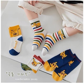 LỐ 10 ĐÔI TẤT PIKACHU SIÊU ĐẸP CHO BÉ