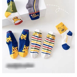 Lố 10 đôi tất pikachu siêu đẹp cho bé