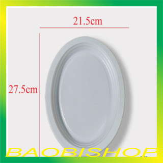 COMBO 10 cái đĩa hột xoài bằng nhựa sử dụng 1 lần - bao bì shop