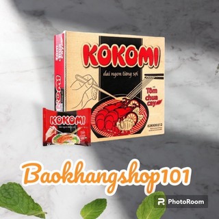 Mì kokomi tôm chua cay thùng 30 gói 65gr