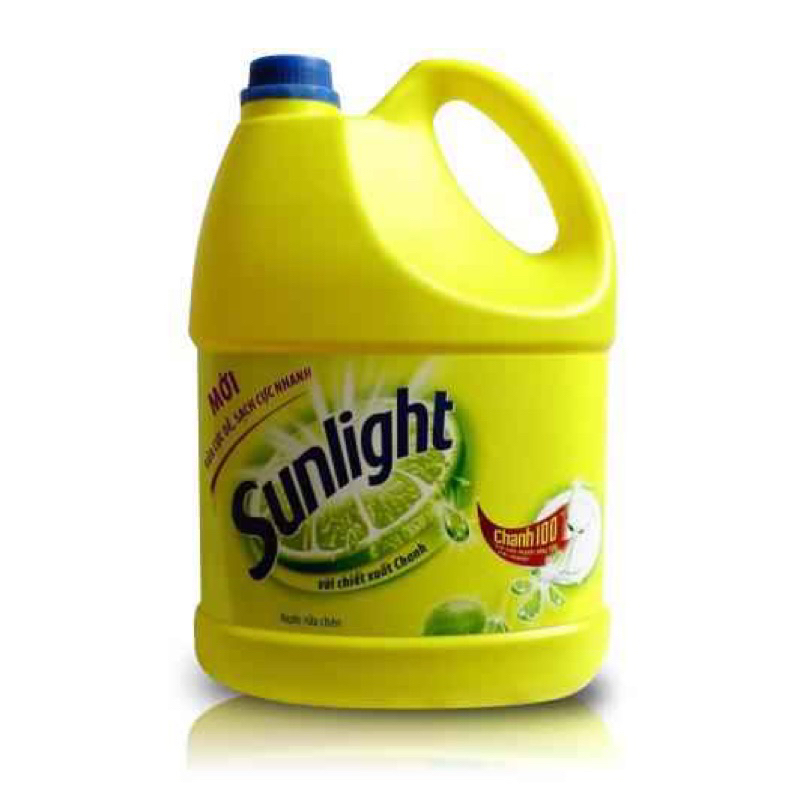 Nước rửa chén Sunlight chai 3,6kg 3 hương
