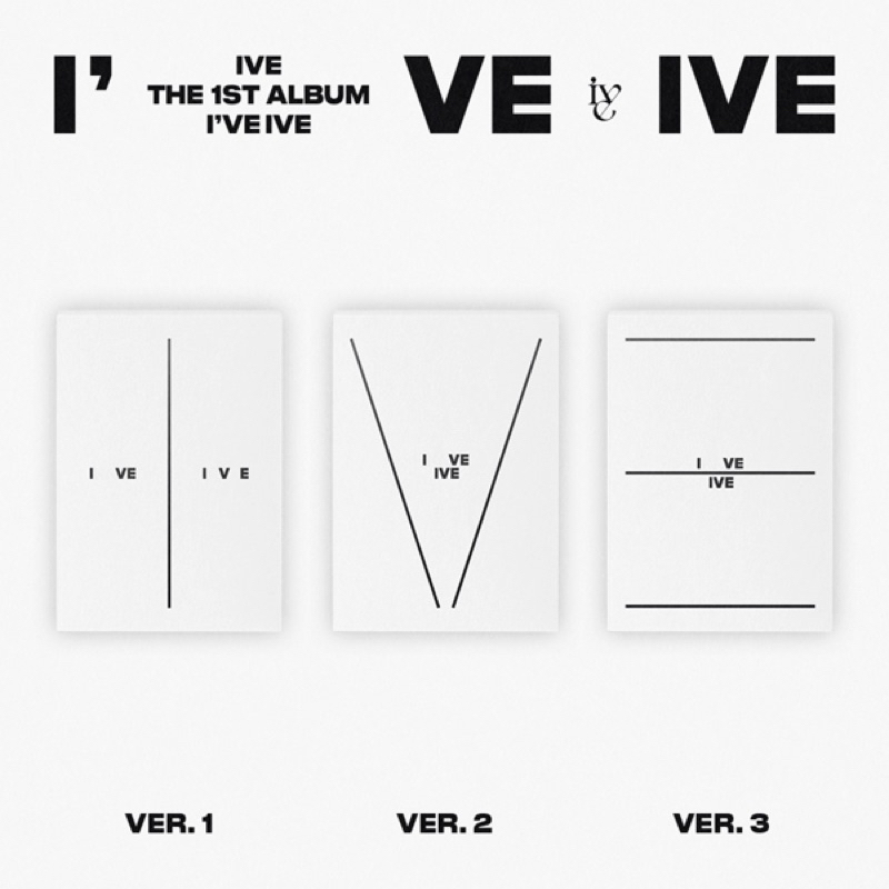 Album + POB ảnh I've IVE nguyên seal đủ ver