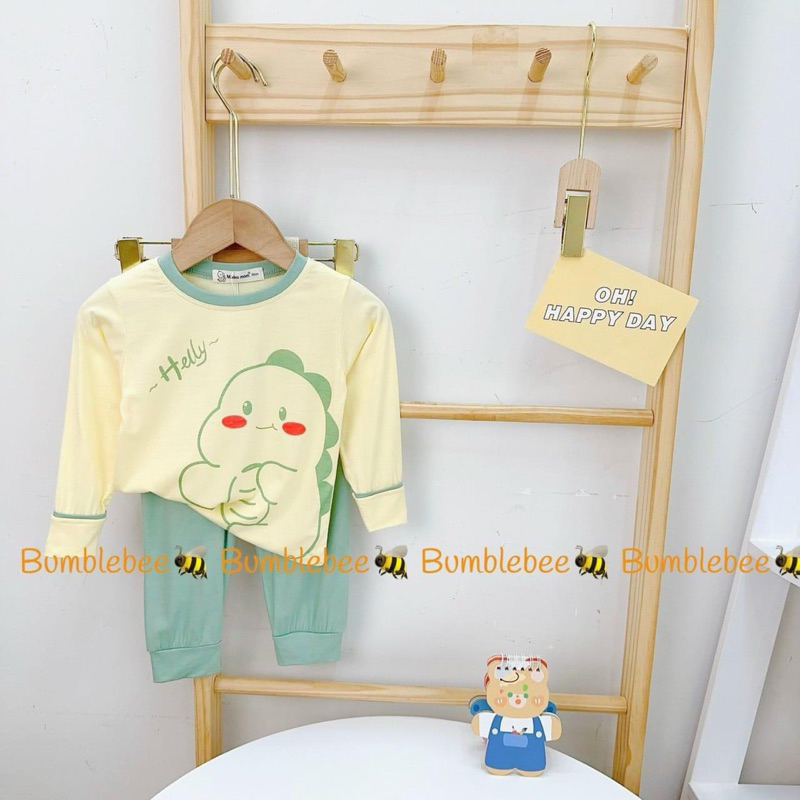 BUM Bộ thun dài tay cho bé mã 2535