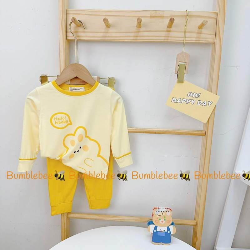 BUM Bộ thun dài tay cho bé mã 2535