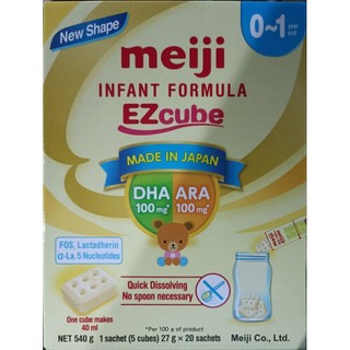 Sữa bột Meiji thanh nhập khẩu số 0-1 540g