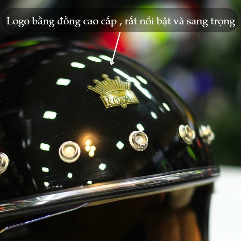 Nón bảo hiểm fullface Royal H1 - Mũ bảo hiểm Royal H01 cao cấp chính hãng có bảo hành 12 tháng tại nhà sản xuất