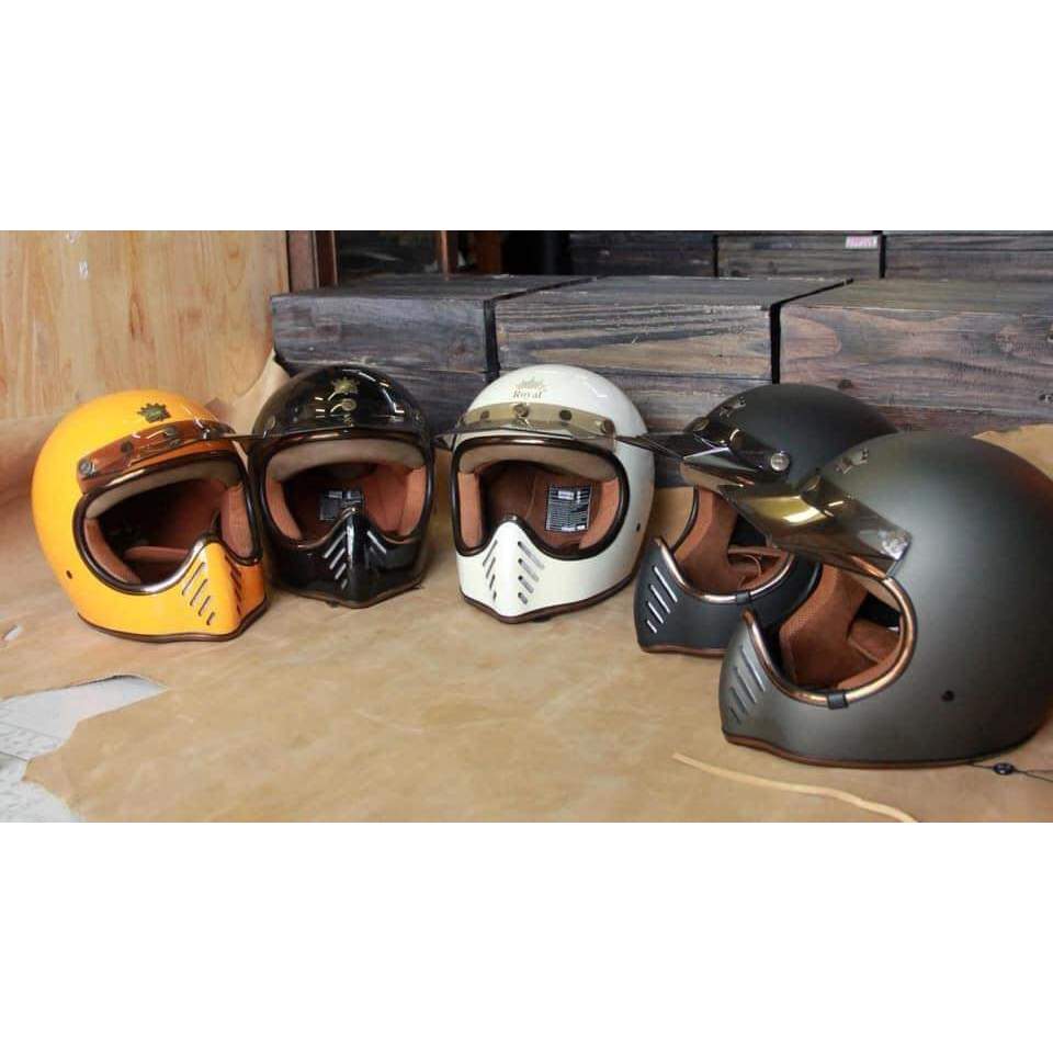 Nón bảo hiểm fullface Royal H1 - Mũ bảo hiểm Royal H01 cao cấp chính hãng có bảo hành 12 tháng tại nhà sản xuất