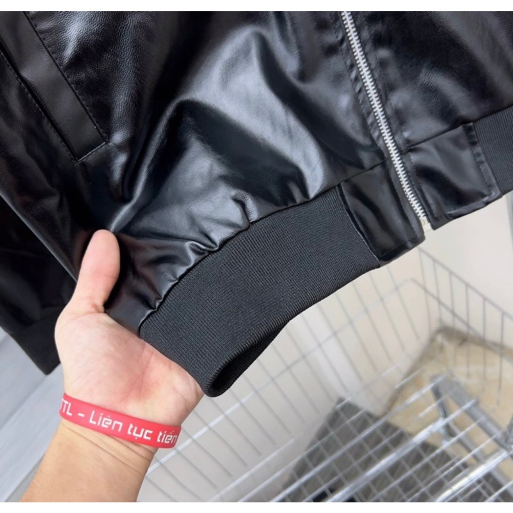 Áo khoác nam boy phố Da Thome Jacket May 4 sọc trắng