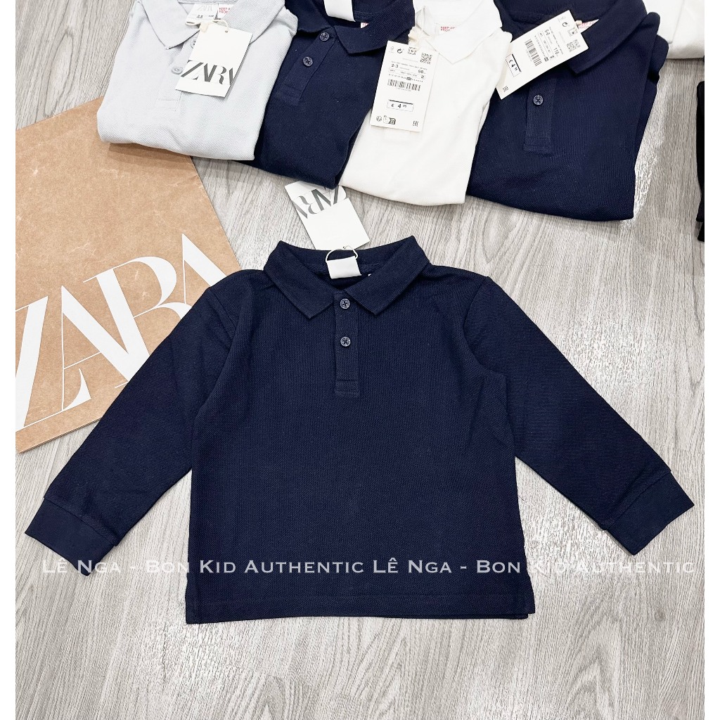 Áo POLO Zara chính hãng size từ 9-12m đến 5-6y