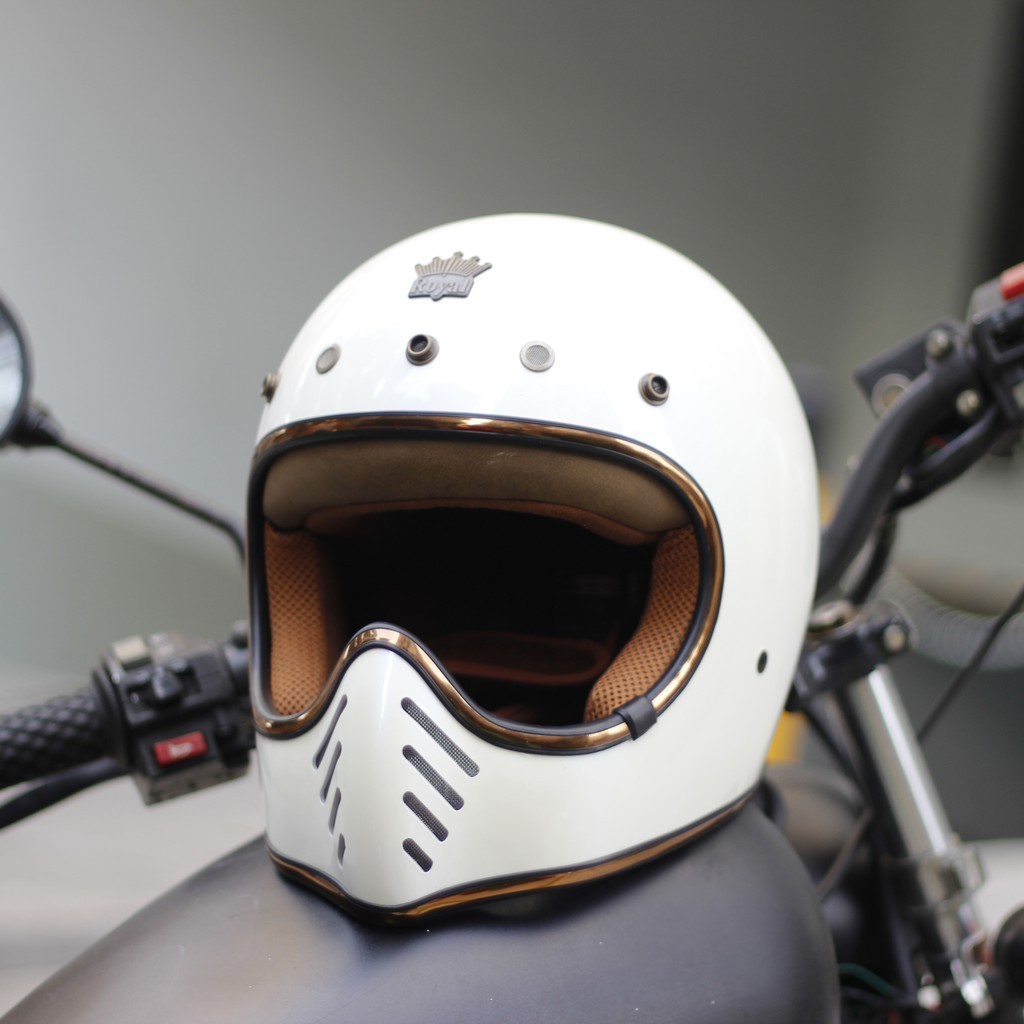 Nón bảo hiểm fullface Royal H1 - Mũ bảo hiểm Royal H01 cao cấp chính hãng có bảo hành 12 tháng tại nhà sản xuất