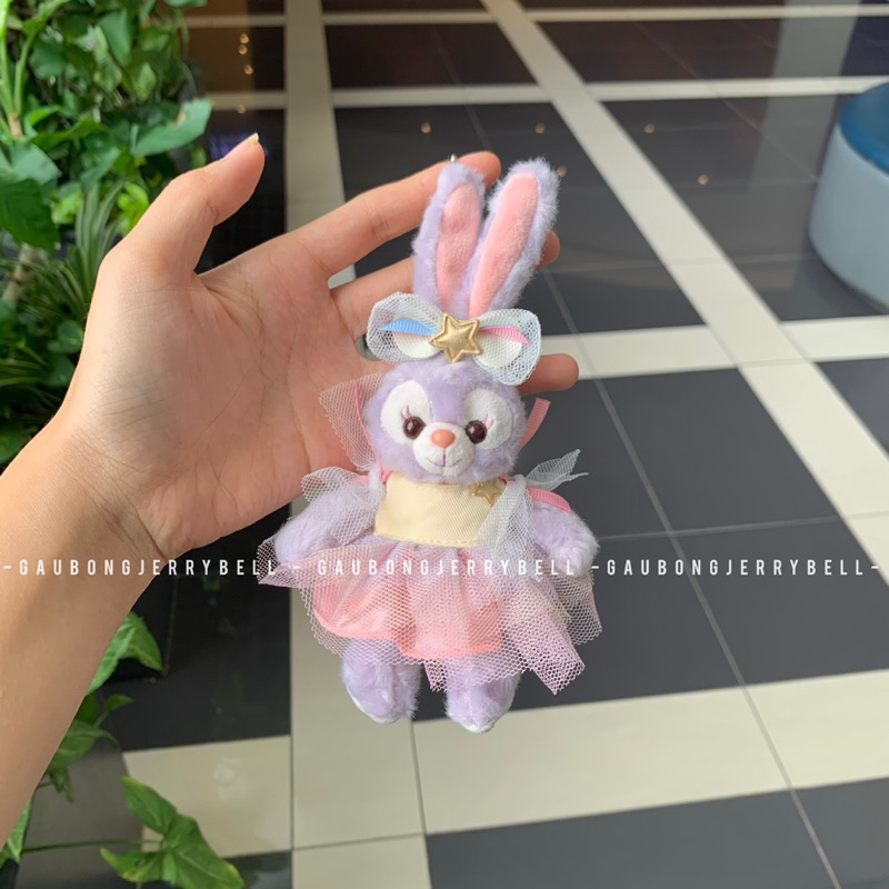 Keychain gấu bông cáo LinaBell, thỏ Stellalou mặc váy công chúa siu xinh