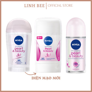 Lăn sáp khử mùi nữ nivea pearl & beauty 40ml ngọc trai /sáp khử mùi hôi nách| lăn nách nivea ngọc trai 50ml